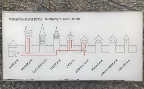 museggtürme namen|Die Museggmauer